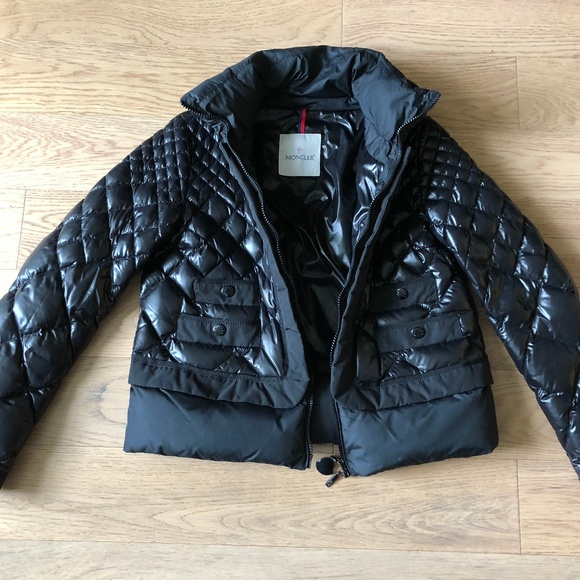 cropped moncler jacket